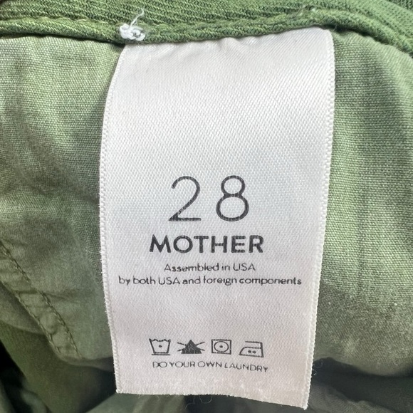 Mother High Waisted Seamed Curb Side Heel Pants 28 - Picture 6 of 14